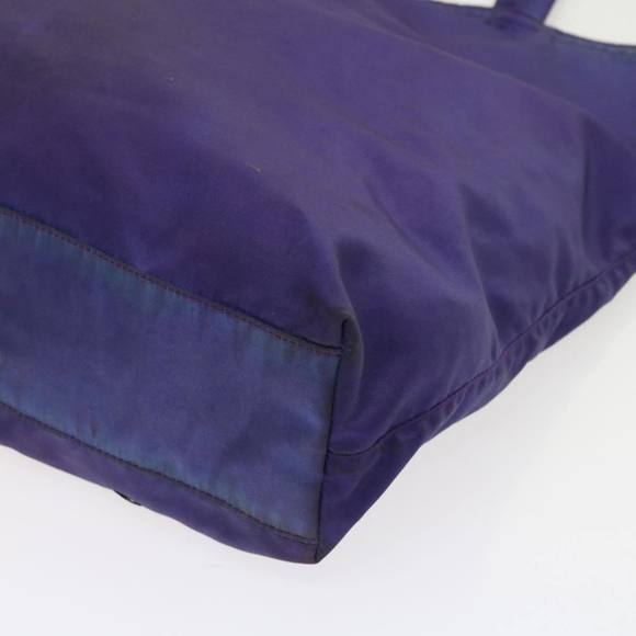 PRADA robot Tote Bag Nylon Purple Auth th4114 - Picture 14 of 16